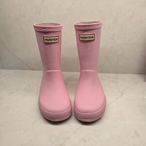 Hunter Rain Boots Kids - Pink Fizz US 8T